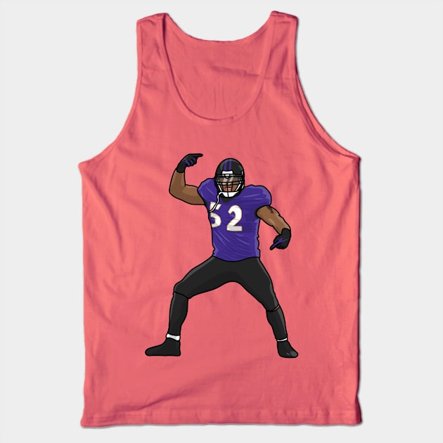 ray the line backer Tank Top by rsclvisual